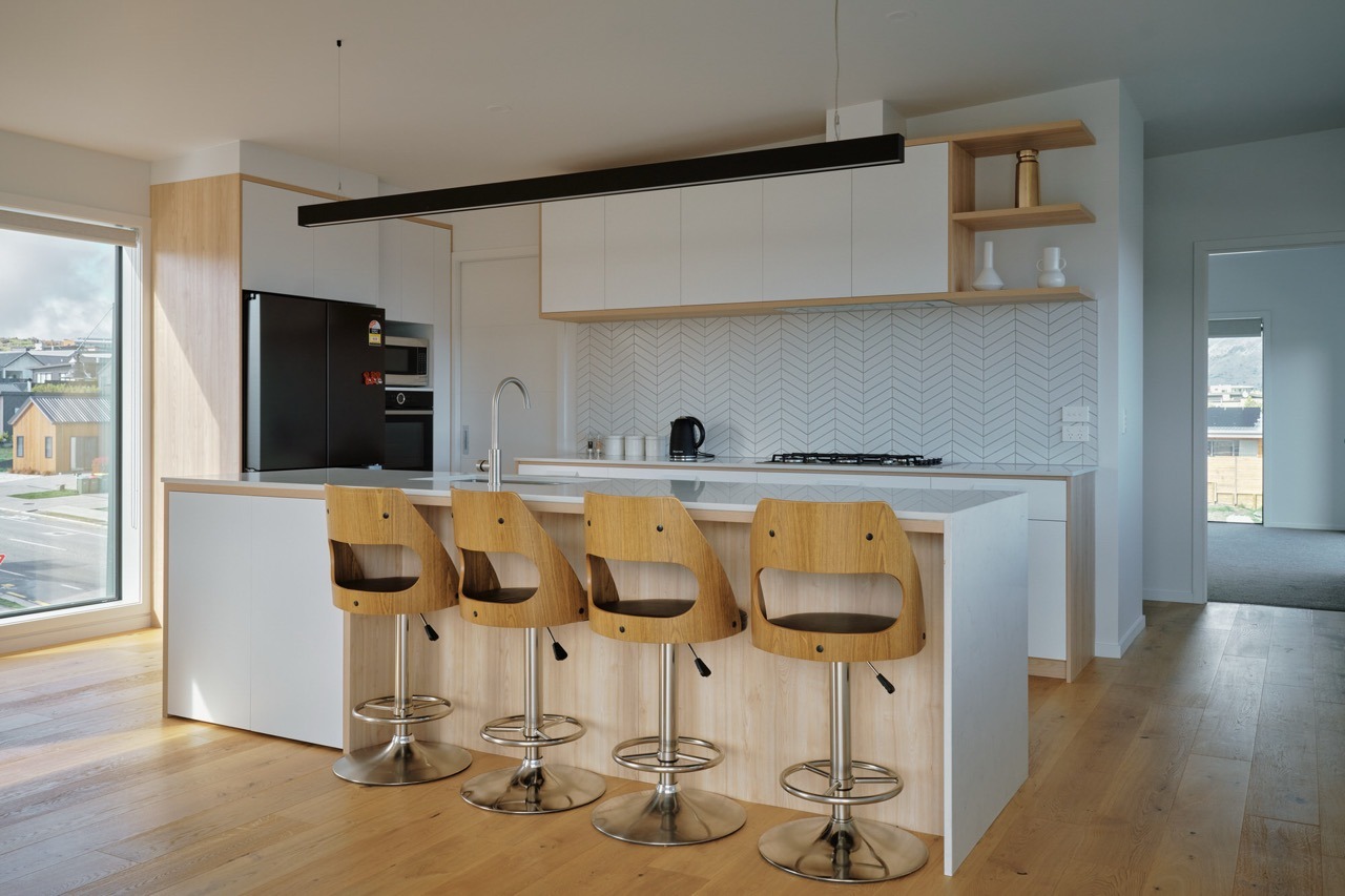 New architectural home wiring by Wānaka electrician in Hāwea Flat