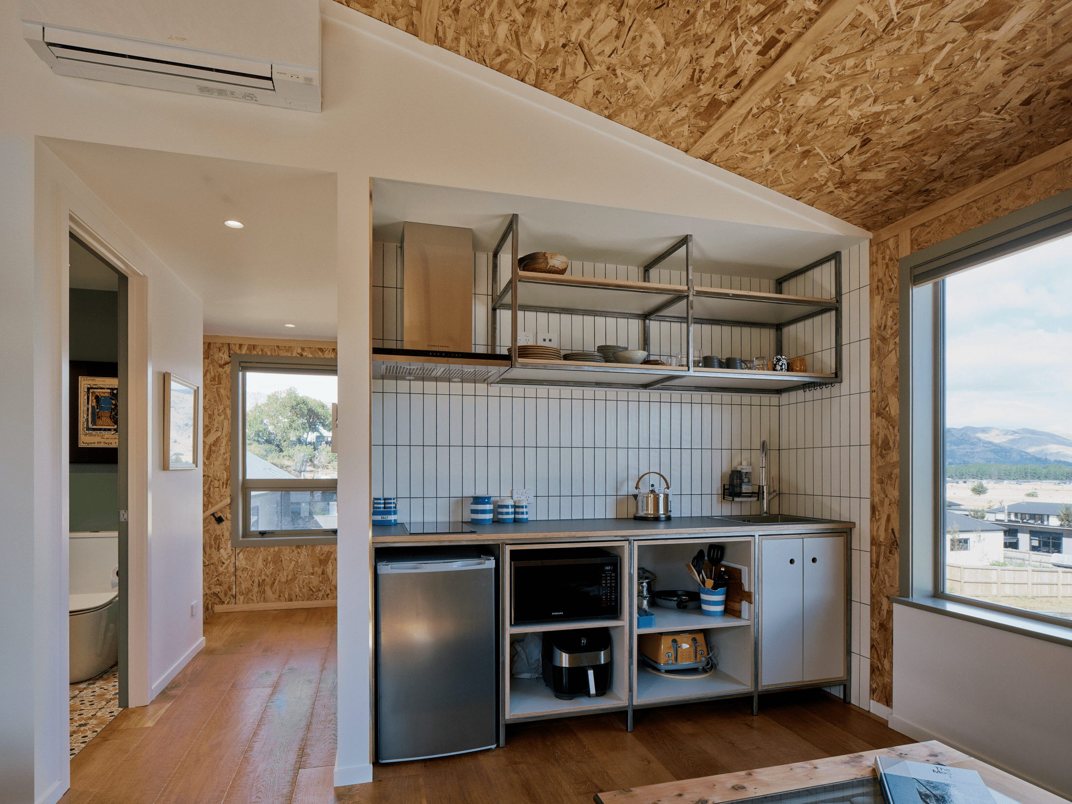 New architectural home wiring by Wānaka electrician in Hāwea Flat